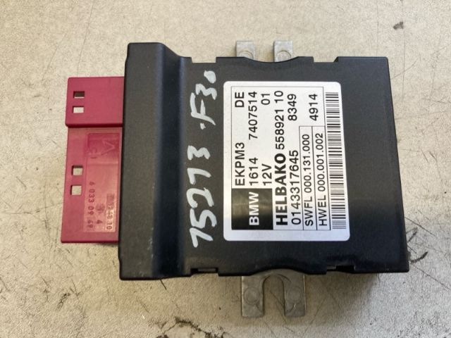 BMW 3 Series F30 320i 2011-2019 Fuel Pump Control Unit